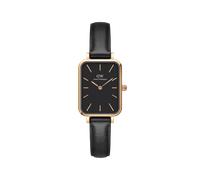 Daniel Wellington DW Uhr Quadro Pressed Sheffield Black Rose Gold 20x26mm