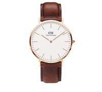Daniel Wellington Classic St Mawes, Braun/Roségold Uhr, 40mm, Leder, für Herren