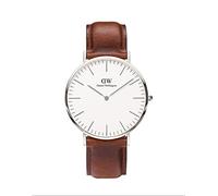Daniel Wellington Classic St Mawes, Braune/Silber Uhr, 40mm, Leder, für Herren