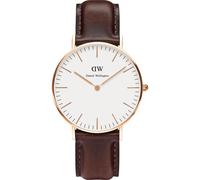 Daniel Wellington DW00100039 Classic 36 Bristol Rosegold Unisex Neu & Ovp