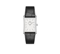Daniel Wellington Uhr Bound Black Crocodile Silver – 316L Edelstahl 24x35 mm