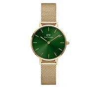 Daniel wellington goldfarbenem herren uhr mit grünem zifferblatt und edelstahl armband one_size Gold