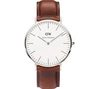 Daniel Wellington Herren Armbanduhr 'St. Mawes' braun / silber, Größe One Size, 2060714 Braun / Silber One Size