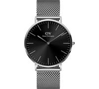 Daniel Wellington DW Uhr Classic Mesh Onyx 40mm Silver