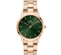 Daniel Wellington Uhren - Watch Iconic Emerald 28 - in rosa - für Damen - aus Mineralglas