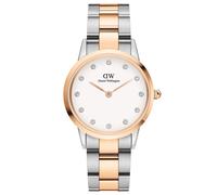 Daniel Wellington Uhr - Iconic Link Lumine 32 mm - in gold - für Damen - aus Mineralglas
