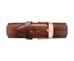 Daniel Wellington Lederband Leder braun Damen