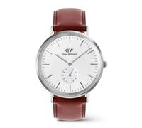 Daniel Wellington Herrenuhr Classic Multi-Eye Edelstahl braun 40 mm