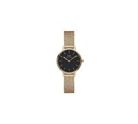 Daniel Wellington Petite Melrose Armbanduhr, Roségold, Netzarmband, 24 mm Daniel Wellington Petite Melrose Armbanduhr mit Netzstoff, 24 mm 24mm Roségold / Schwarz