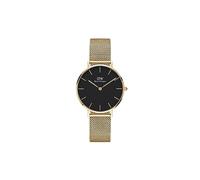 Daniel Wellington DW Uhr Petite Evergold Black 32mm Gold
