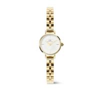 Daniel Wellington Damenuhr Petite Mini DW.DW00100855 316L Edelstahl PVD-Gold Gelbgold