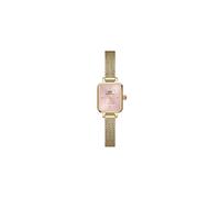 Daniel Wellington DW Uhr Quadro Mini Evergold Blush 15.4x18.2mm Gold