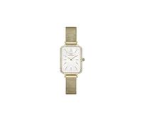 Daniel Wellington Uhr - Quadro 20x26 Bezel Mesh White MOP G - Gr. unisize - in Gold - für Damen