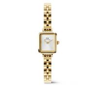 Daniel wellington quarz goldfarbenem damen uhr mit silberfarbenem zifferblatt und edelstahl armband one_size Gold