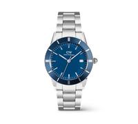 Daniel wellington quarz silberfarbenem herren uhr mit blauemzifferblatt und edelstahl armband one_size Silber