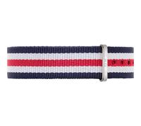 Daniel Wellington Herren Textilband navy / cranberry / weiß, Größe One Size, 4331825 Navy / Cranberry / Weiß One Size