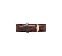 Daniel Wellington Unisex-Uhrenarmbänder One Size, Dunkelbraun/rosé 32002258