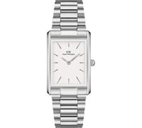 Daniel Wellington Uhr Bound DW00100701 Damen 24 mm Analog Quarz Mineralglas 316L Edelstahl Silber