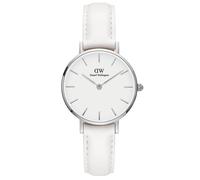 Daniel wellington weißem herren uhr mit weißem zifferblatt und leder armband one_size Weiß