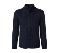DANIELE FIESOLI Cardigan Herren Slim Fit Lammwolle blau, L