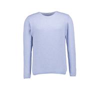 DANIELE FIESOLI Pullover Herren Regular Fit Rundhals Kaschmir blau, L