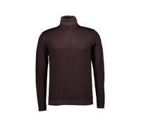 DANIELE FIESOLI Rollkragenpullover Herren Slim Fit Merinowolle braun, XXL