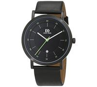Danish Design Herren Analog Quarz Uhr mit Leder Armband 3314528
