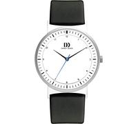 Danish Design Herren Analog Quarz Uhr mit Leder Armband IQ12Q1189