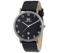 Danish Design Herren-Armbanduhr XL Analog Quarz Leder 3316327