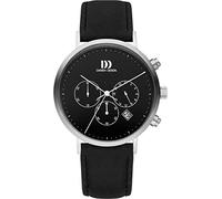 Danish Design Herren Chronograph Quarz Uhr mit Leder Armband IQ13Q1245