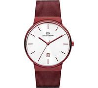 DANISH DESIGN Herrenuhr TÄGE IQ74Q971, rot, mit Milanaiseband