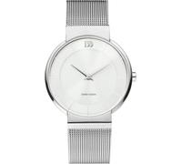 Danish Design IV62Q1195 Damen Armbanduhr Edelstahlgehse mit Milanaiseband in Silber