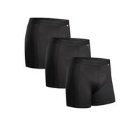 DANISH ENDURANCE 3er Pack Sport Boxershorts Herren, Mit regulärem oder langem Bein, Schwarz, XXL