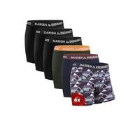 DANISH ENDURANCE 6er Pack Boxershorts Herren, Mit oder ohne Eingriff | Weiche Baumwolle Unterhosen Herren, Atmungsaktiv und mit optionalem Eingriff, für den Alltag, mit Anti-Loch-Garantie
