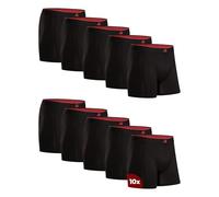 DANISH ENDURANCE Bambus Boxershorts Herren, Atmungsaktiv, 6er & 10er Pack | Bambus Boxershorts, Etikettfrei, Superweich, Atmungsaktiv & Geruchshemmend mit sicherem Sitz, für Alltag, Arbeit & Reisen