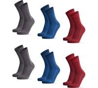 DANISH ENDURANCE Socken Bamboo Business (DN-73000) 39/42 grey/blue/red