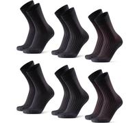 DANISH ENDURANCE Socken Cotton Crew (DN-63000) 43-47 black/bordeaux/grey
