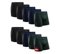 DANISH ENDURANCE Unterhose Herren, Mit oder ohne Eingriff, 3er & 10er Pack | Boxershorts aus weicher Baumwolle mit Stretch, Atmungsaktiv und Scheuerfrei, mit oder ohne Eingriff, für den Alltag