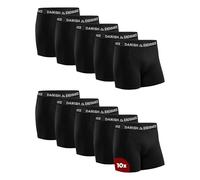 DANISH ENDURANCE Unterhose Herren, Mit oder ohne Eingriff, 3er & 10er Pack | Boxershorts aus weicher Baumwolle mit Stretch, Atmungsaktiv und Scheuerfrei, mit oder ohne Eingriff, für den Alltag