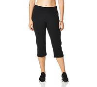 Danskin Damen Everyday Basic Capri Yoga-Hose, Schwarz, M