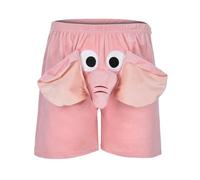 DaPongZhi Lustige Unterhosen Männer Herren Shorts Unterhose Mit Rüssel Elefanten Tanga Neuheits Hosen Lustiger Elefanten Boxer Geschenke Boxershorts Mit Tiermotiv