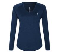 Dare 2B Damen Langarmshirt Discern (Dunkel-Jeansblau) EU 48 / UK 20