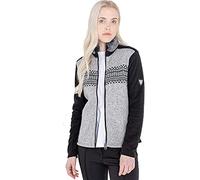 Dare 2b Engross aufgerautes Strick-Sweatshirt für Damen mit abnehmbarem Kunstfellkragen und Swarovski-Kristallen