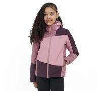 Dare 2b Explore II Mädchen Jacke mit durchgehendem Reißverschluss, wasserdicht, Deep Plum Mauve, 9-10 Years