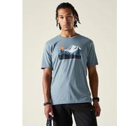 Dare 2b Funktionsshirt "Movement III" in Graublau - Größe XXL | Herren Sportshirts