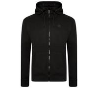 Dare 2b Herren Modulus Full Length Zip Handwarmer Pockets Adjustable Drawcord Hood Hoodie Strickwaren, Schwarz, XXS