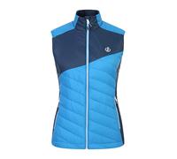 Damen Ascending wattierte Weste Blau