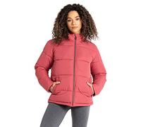 Dare 2b Luxuriate Damenjacke Wattiertes, wasserdichtes und atmungsaktives Recyclingmaterial, abnehmbare Kapuze und 2 untere Taschen