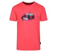 Dare 2b Mädchen Dare2b Kids Uni Amuse Ii Short Sleeve T Yoga-Shirt, Rose, 9-10 Jahre