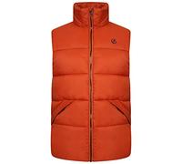 Dare 2b Mentor Mens Gilet Bodywarmer Jacket recyceltes wasserabweisendes Finish, wattierte Jacke mit Stehkragen, durchgehendem Reißverschluss und 2 niedrigen Reißverschlusstaschen